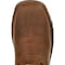 Rocky Waterproof Western Boot, 9 M, Leather, 11 in H, Tan Red RKW0316 - alternate 3